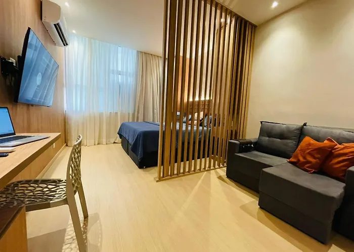 Fantastico Flat No Centro